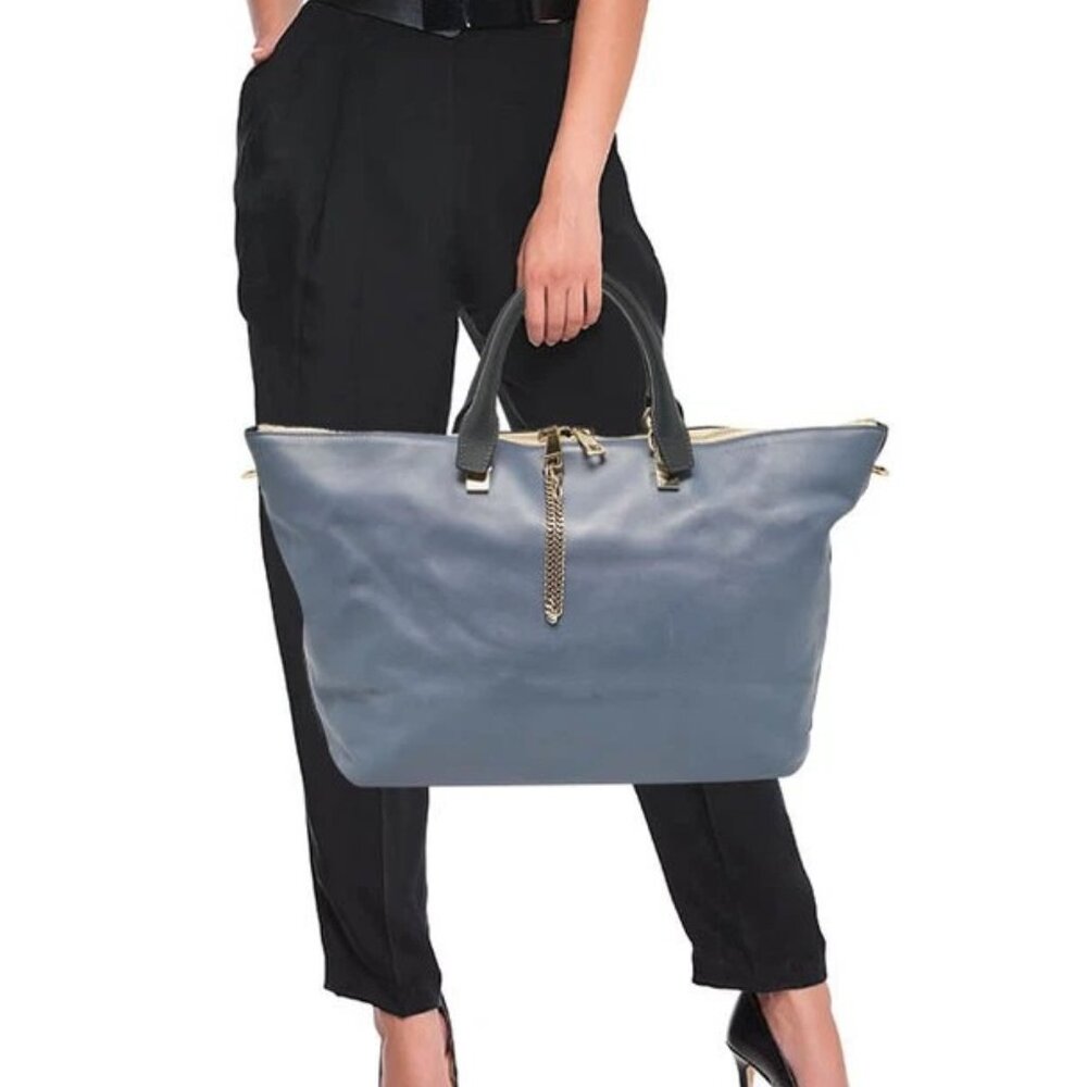 Chloe Tote Bag with Gold Accents - Picture 15 of 16